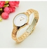 Women's Water Resistant Alloy Analog Watch 9015 - 34 mm - Gold