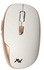 L'AVVENTO (MO34W) 2.4GHz Wireless Mouse - White*Gold