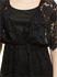 Mela London Straight Dress for Women - Black