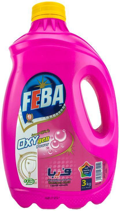 Feba Liquid Dish Cleaner , 3 kg