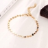 Fashband Boho Sequins Anklets Gold Ankle Bracelet Summer Beach Ankle Chain Adjustable Foot Jewelry for Women and Girls