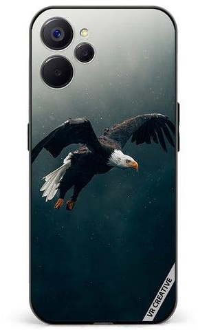 Protective Case Cover For Realme 10 5G Peaky Eagle Design Multicolour