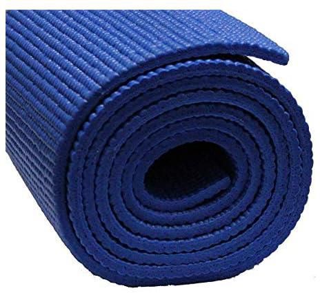 Yoga Mat Dark Blue 6mm_ with two years guarantee of satisfaction and quality