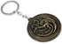 سلسلة مفاتيح Game of Thrones بشعار House Targaryen