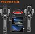 WholeFire Bike Lights Set,USB Rechargeable 4 Modes -Bicycle Headlight and Tail Rear Light Waterproof Bike Headlight Taillight for Cycling Road Mountain