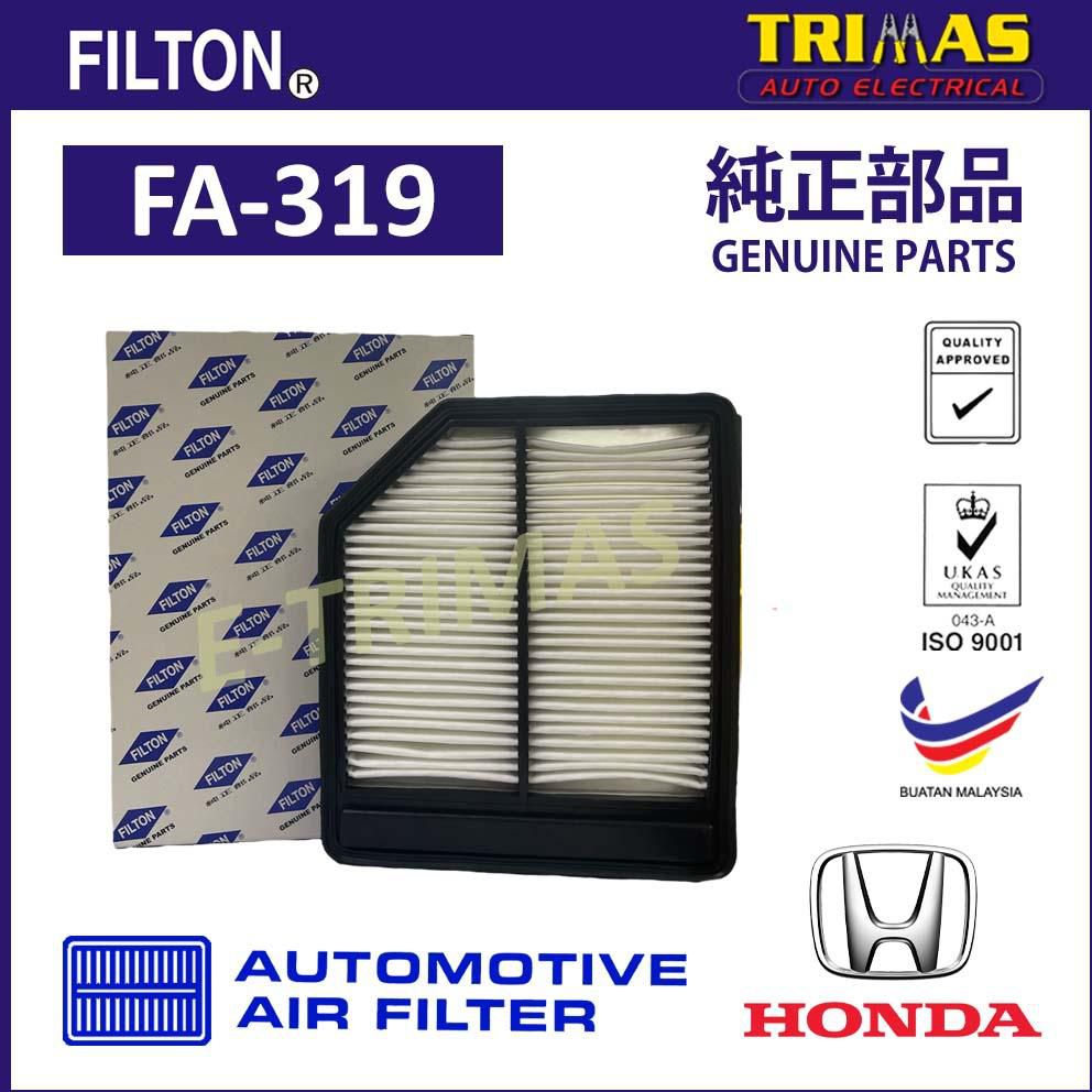 FILTON Air Filter Honda Civic FD SNA 1.8 Stream RN6 2006-2011 FA-319 17220-RNA-A00