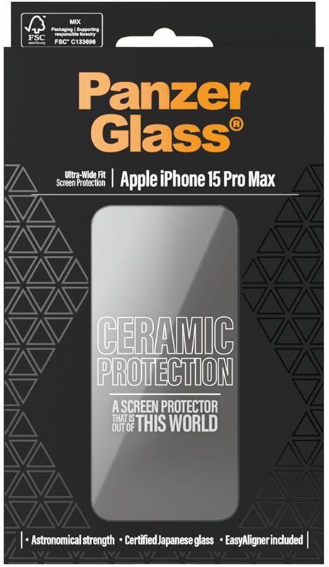 بانزر جلاس Ceramic Protection واقي شاشة هاتف ذكي سهل الاستخدام