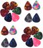 20 Pieces /pack Colorful Celluloid Guitar Picks for Bass Electric Acoustic Guitars (Colors & Thickness Random Delivery)