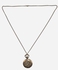ZISKA Casual Watch Pendant Necklace - Bronze
