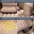 Generic-Grey Portable Car Mattress Foldable Cushion Air Bed Inflatable Mattress Car Bed with Air-Pump Camping Travel Mattress