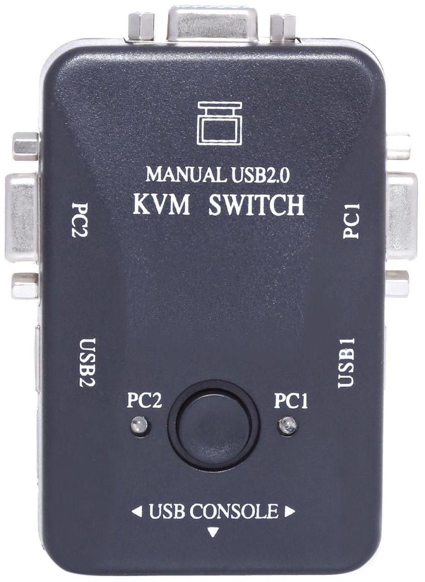 USB KVM Switch 2 Port Adapter