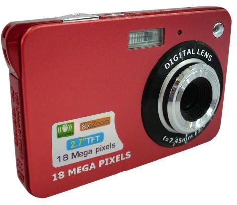 DC530 HD 720P 18MP Digital Video Camera Camcorder With 8X Digital Zoom Anti-shake 5MP CMOS Sensor 2.7'' TFT LCD CHSMALL