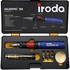 IRODA SOLDERPRO 90K Butane Soldering Iron Kit | Multi-Purpose 3-in-1 Heat Gun Blower, Mini Torch 25-80W Cordless Soldering Iron kit | Self-Ignite & Adjustable Flame Taiwan Direct