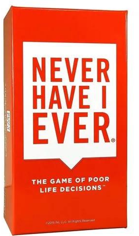 Never Have I Ever Party Card Game Classic Edition