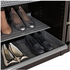 KOMPLEMENT Pull-out shoe shelf - dark grey 100x58 cm