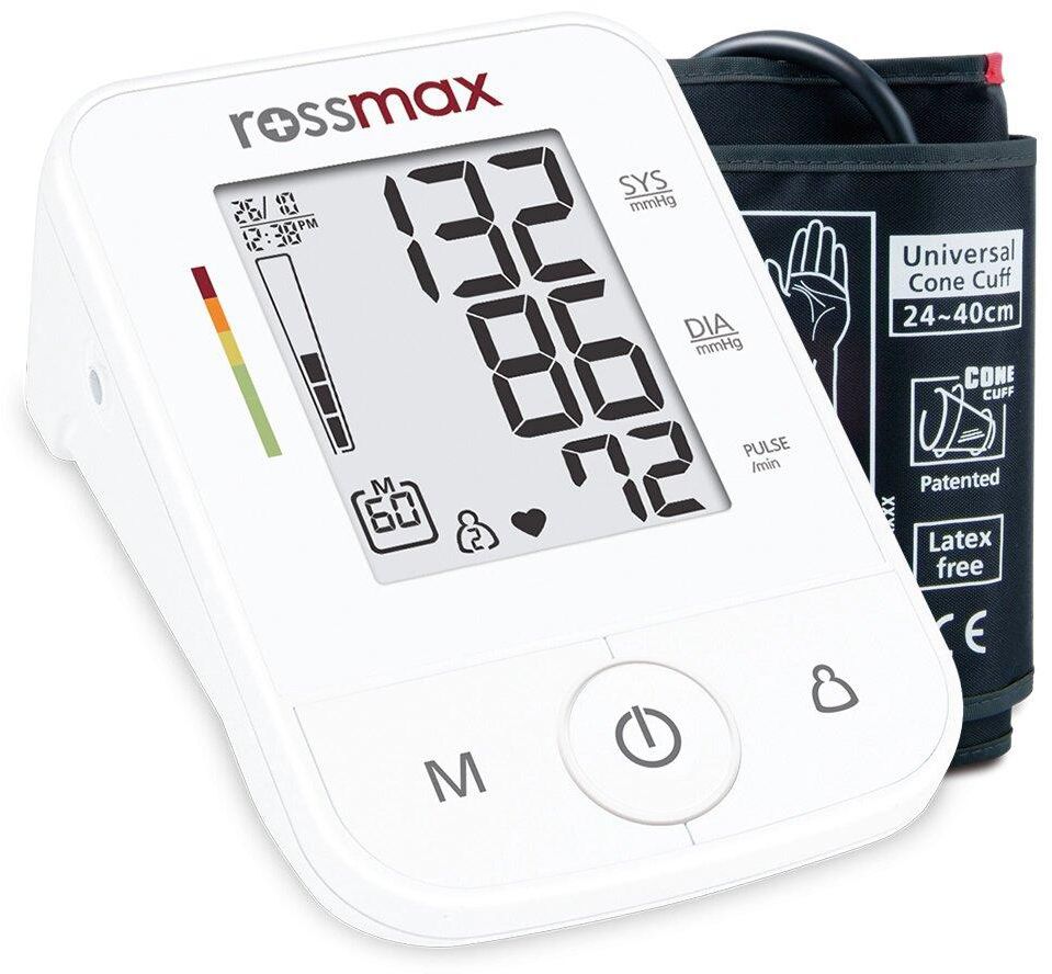 جهاز قياس ضغط الدم من الذراع روزماكس، اوتوماتيك، ابيض - X3