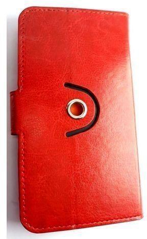 Mobile Cover With Rotating Base For HTC DESIRE 610 RED