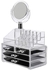 Acrylic Cosmetic Organizer - 4 Drawers With Mirror