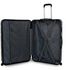 Senator Travel Bag Suitcase A1012 Hard Casing Cabin Luggage Trolley 51cm Black