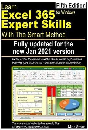 Learn Excel 365 Expert Skills With The Smart Method Paperback الإنجليزية by Mike Smart