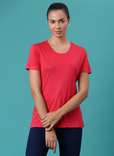 Comfortable Stylish T-Shirt Red