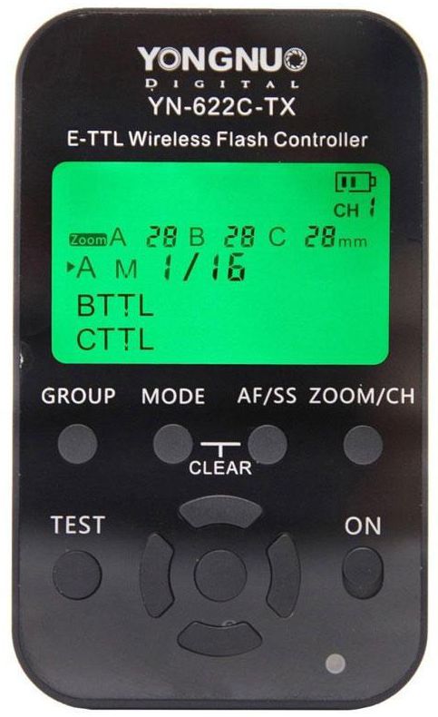 YN-622C-TX E-TTL Wireless Flash Controller for Canon