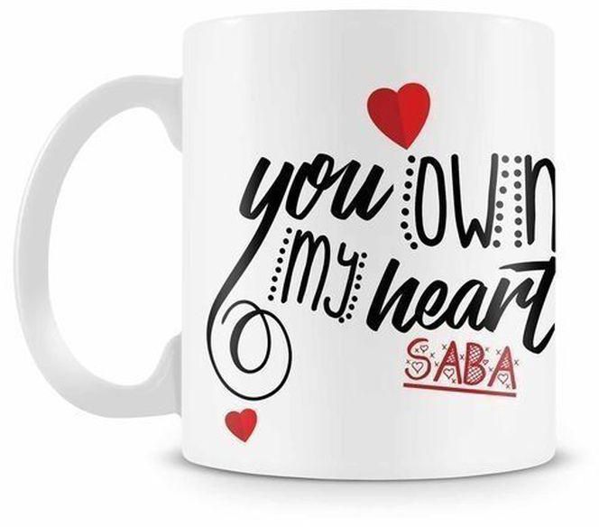 Valentine Design Mug - Saba