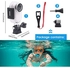 KASTWAVE Waterproof Housing Case for Insta360 Go 2, Underwater Diving Protective Shell 30M with Bracket Accessories