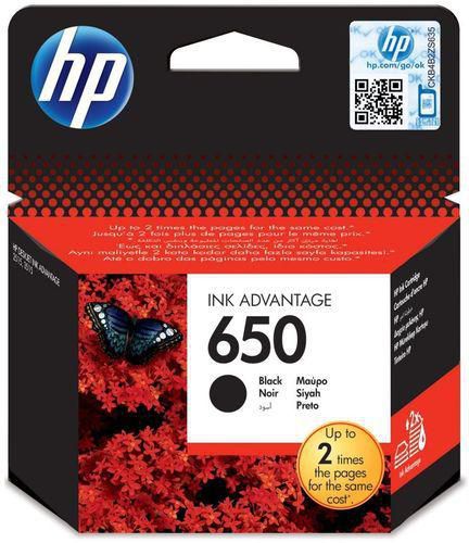 HP CARTRIDGE 650 BLACK