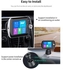 DAB+ Car Charger Bluetooth V4.2+EDR FM Transmitter, LCD Screen DAB Radio Bluetooth Receiver with Bluetooth Handsfree and Dual USB QC3.0 Car Charger, 3M Antenna, 3.5mm Aux Output