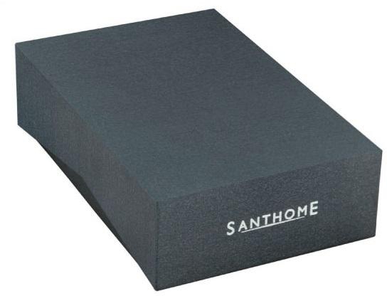 Santhome Rfid Protection Card Holder With Slider Movement For Easy Card Access Silver