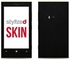 Stylizedd Premium Vinyl Skin Decal Body Wrap For Nokia Lumia 920 - Brushed Black Metallic