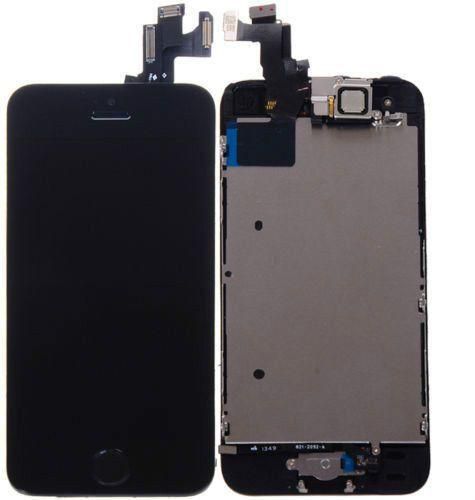 Black LCD Lens Touch Screen Display Digitizer Replacement Assembly for iPhone 5S