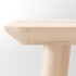 LISABO / JANINGE طاولة و 4 كراسي - قشرة خشب الدردار/أبيض ‎140x78 سم‏
