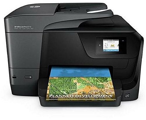 HP OfficeJet Pro - 8710 - All-in-One - Printer - Black