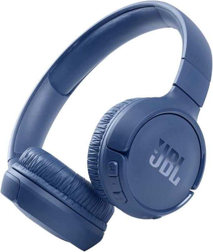 JBL JBL Tune 510BT: Wireless On-Ear Headphones with Purebass Sound - Blue