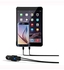 2-Port USB Fast Car Charger For Mobile and Tablet Black