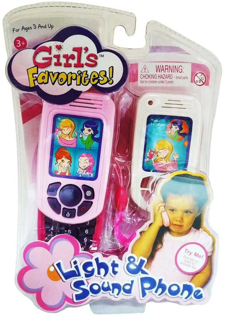 Power Joy Glamglam Light And Sound Phone Playset Multicolour Pack of 2