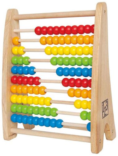 (HP0412) Hape, Rainbow Bead Abacus