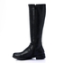 xo style Leather Boot - Black