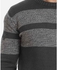 Xtep Knitted Pullover - Dark Grey & Grey