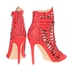 ميس جايديد F3602217 حذاء بكعب عالي للنساء - احمر