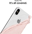 iPhone XS Max Case Cover , Spigen, Soft Gel TPU Skin Fit Case , Glitter Rose Quartz