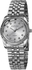 August Steiner Women's Silver Dial Stainless Steel Band Watch - AS8046SS