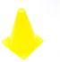 18 cm Training Agility Field Marker Plastic Cones for Sports - Yellow