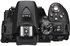 نيكون D5300 مع عدسات من 18-55 ملم, 24.2 ميجا بيكسل, كاميرا اس ال ار رقمية, اسود