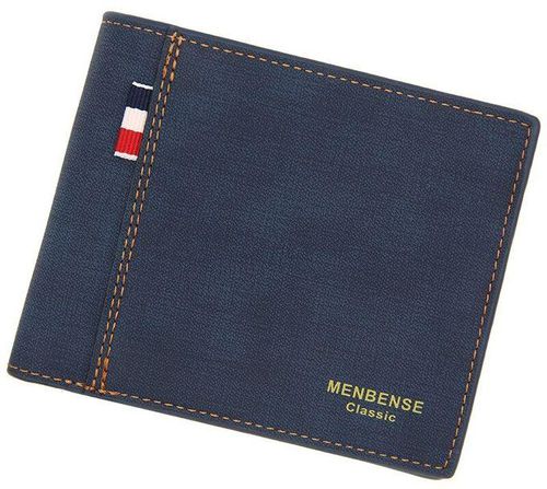 Menbense Men Leather Wallet Card And Coin Holder Men Leather Wallet