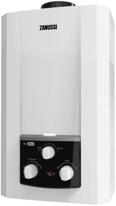 Zanussi Gas Water Heater - 10 Liter - White - ZYG10113SL