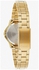 Casio Watch for Women Analog Stainless Steel Band Gold LTP-V004G-7BUDF