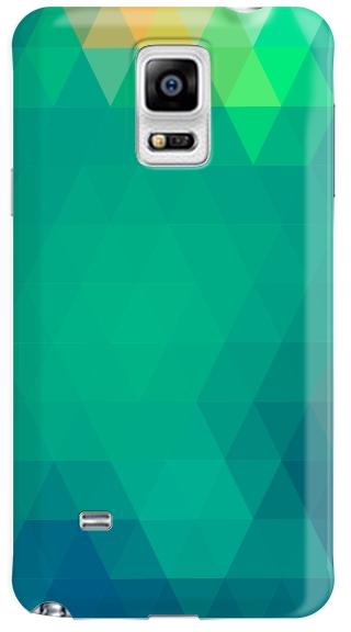 Stylizedd Samsung Galaxy Note 4 Premium Slim Snap case cover Gloss Finish - Emerald Prism